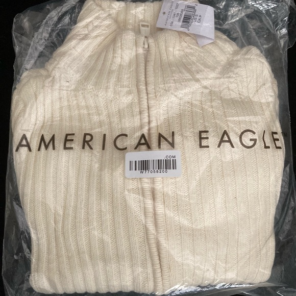 AE Mock-Neck Double-Zip Cardigan - Picture 5 of 5